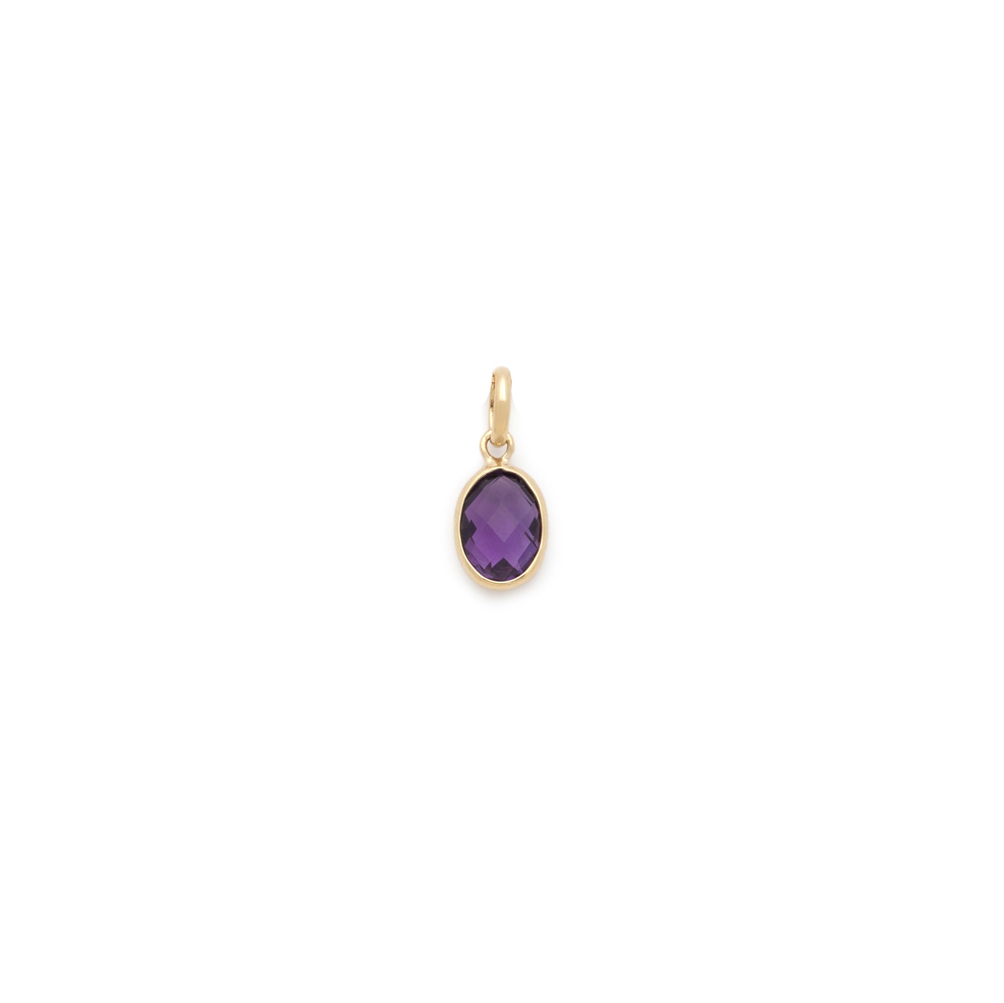 Evelyn Pendant - Amethyst