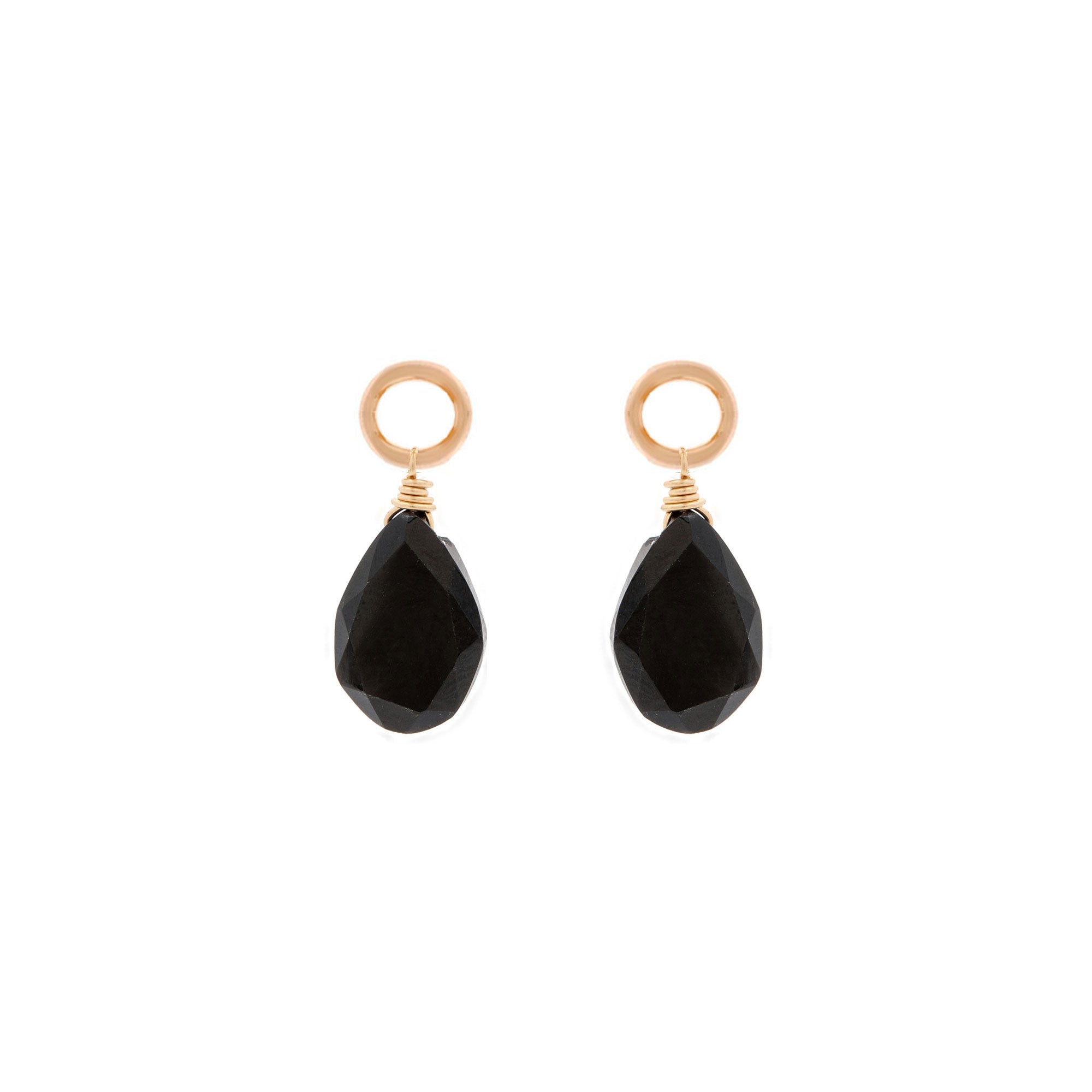 Ava Earring Charm - Black Onyx
