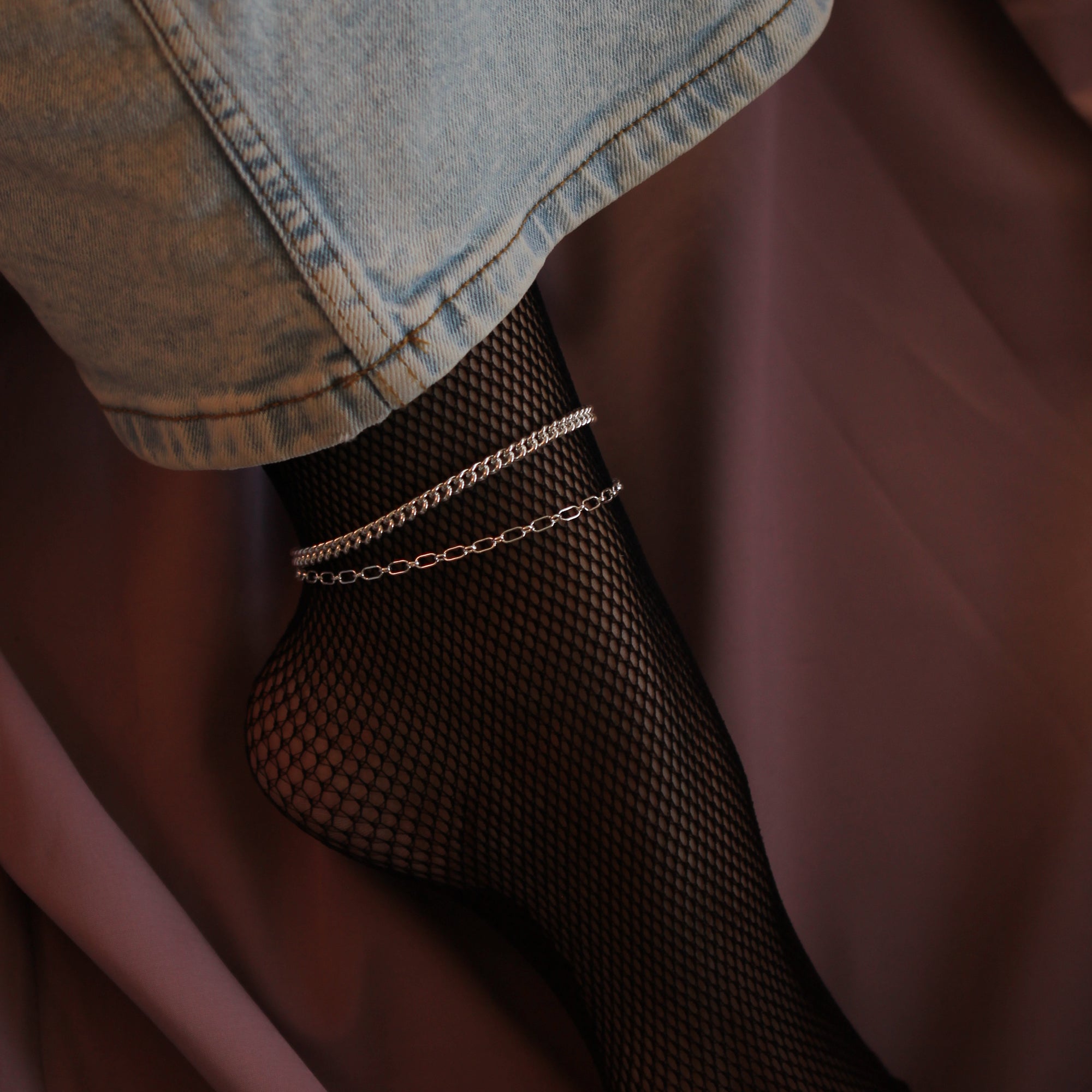 Jolie Anklet - Silver