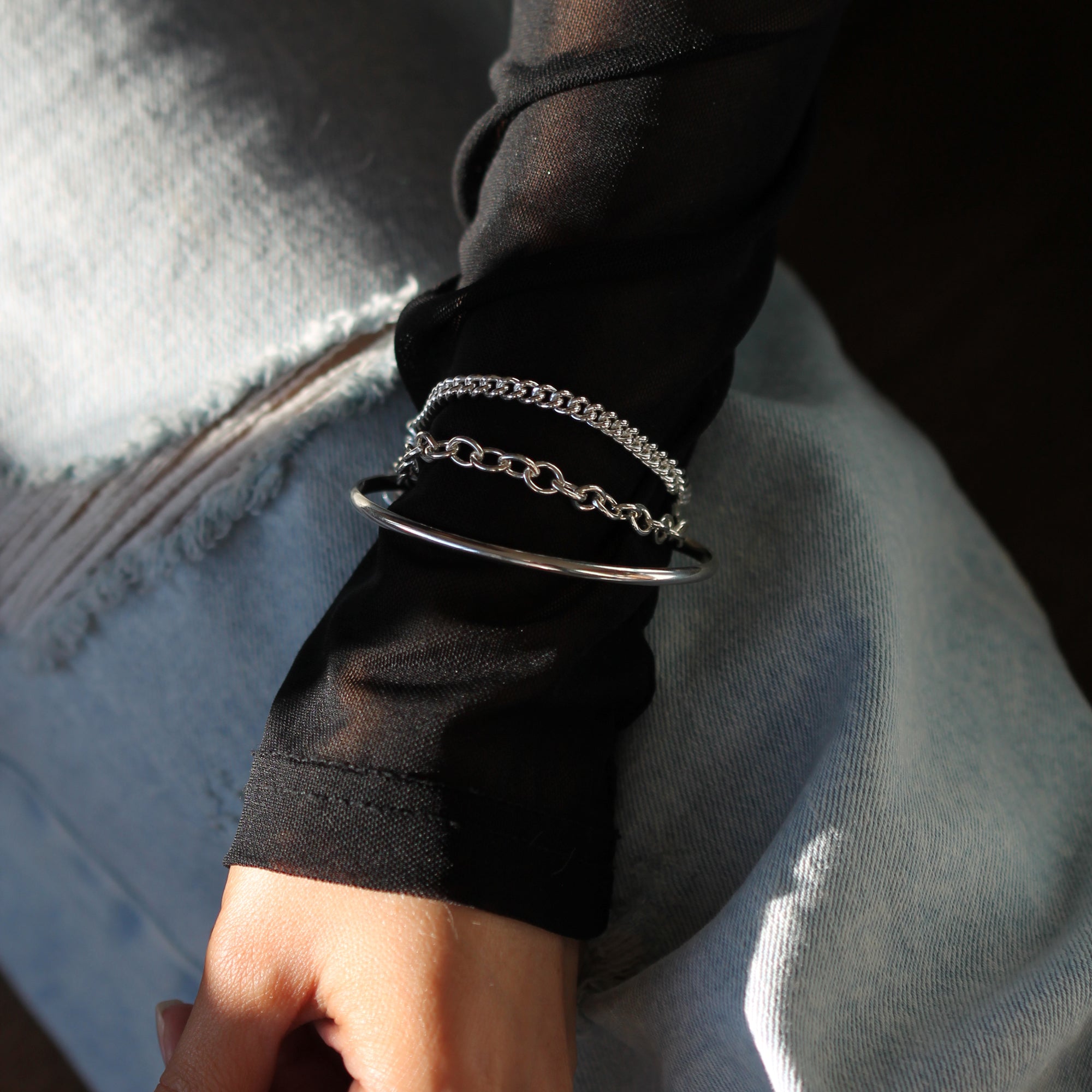 Rally Bracelet - Silver