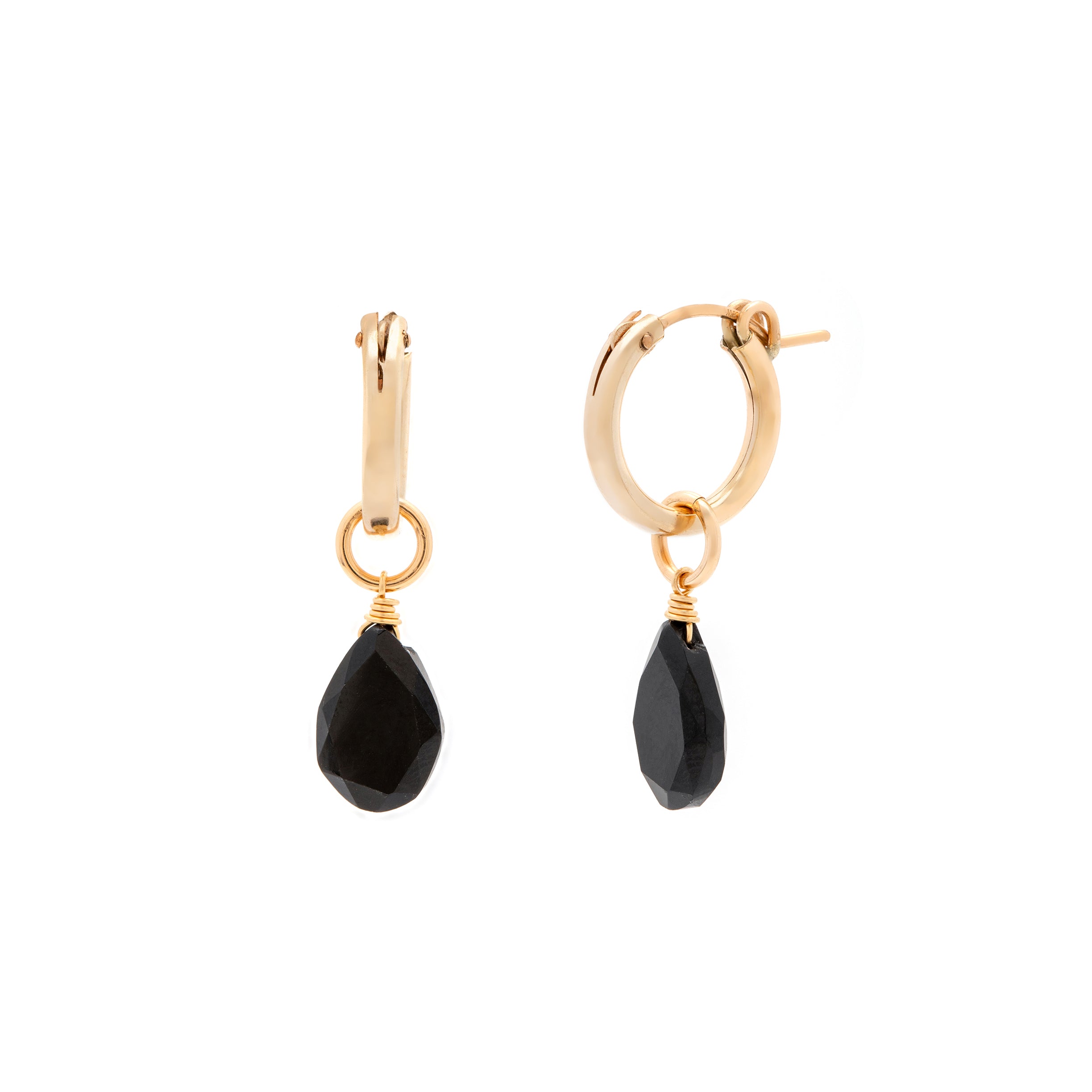 Ava Earrings - Black Onyx