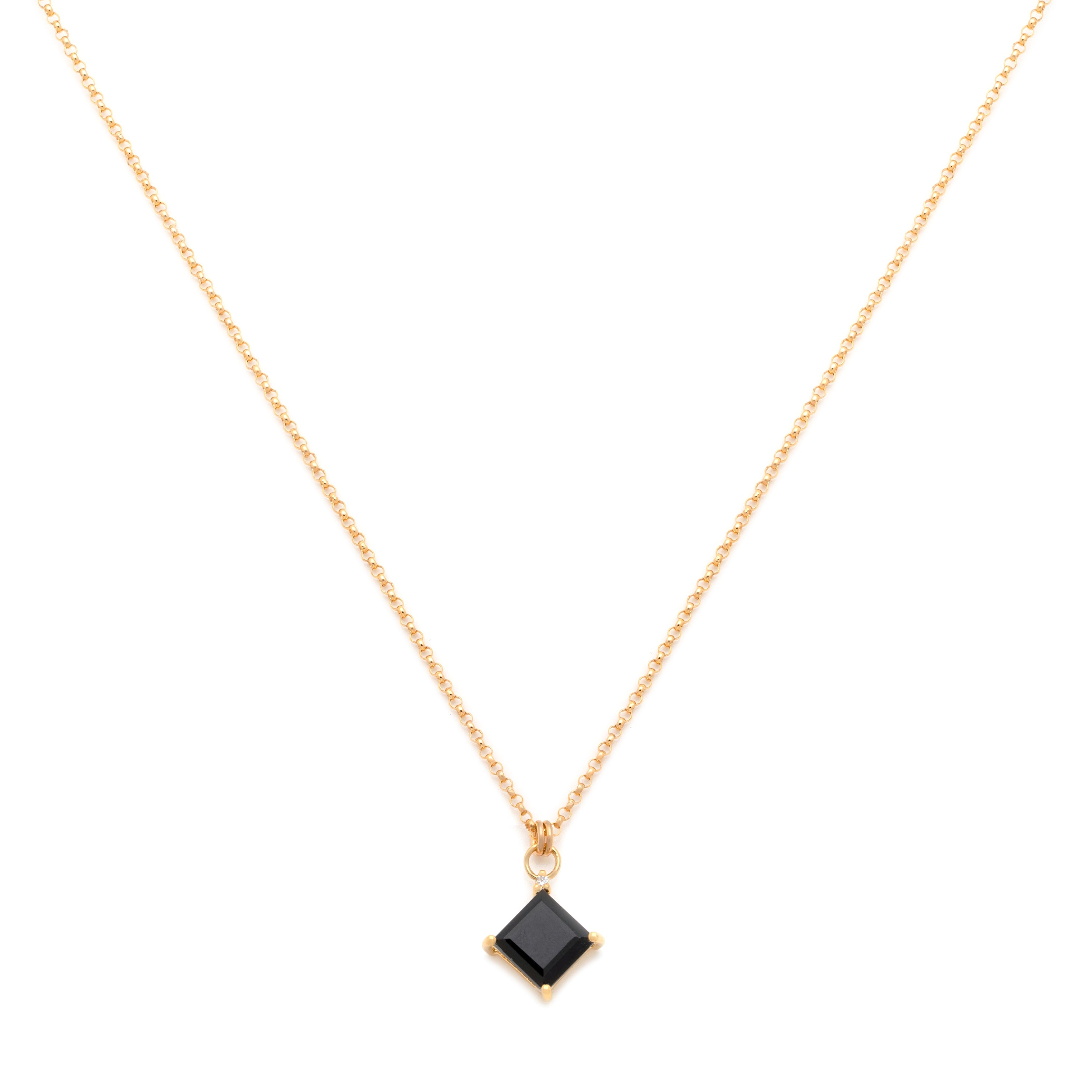 Diana Necklace - Black Onyx