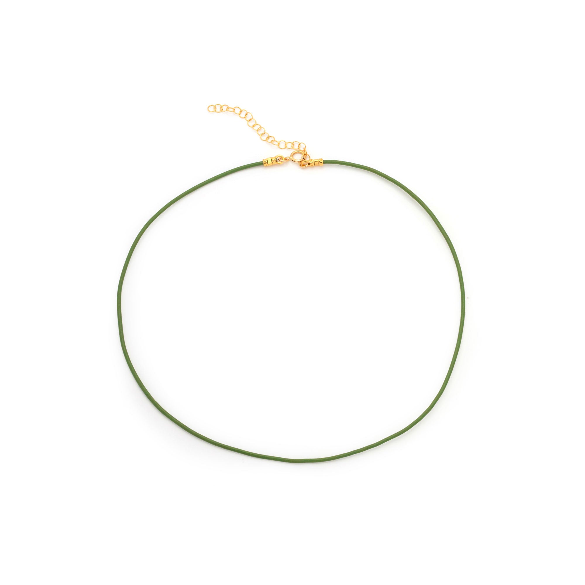 Leather Strand - Fern