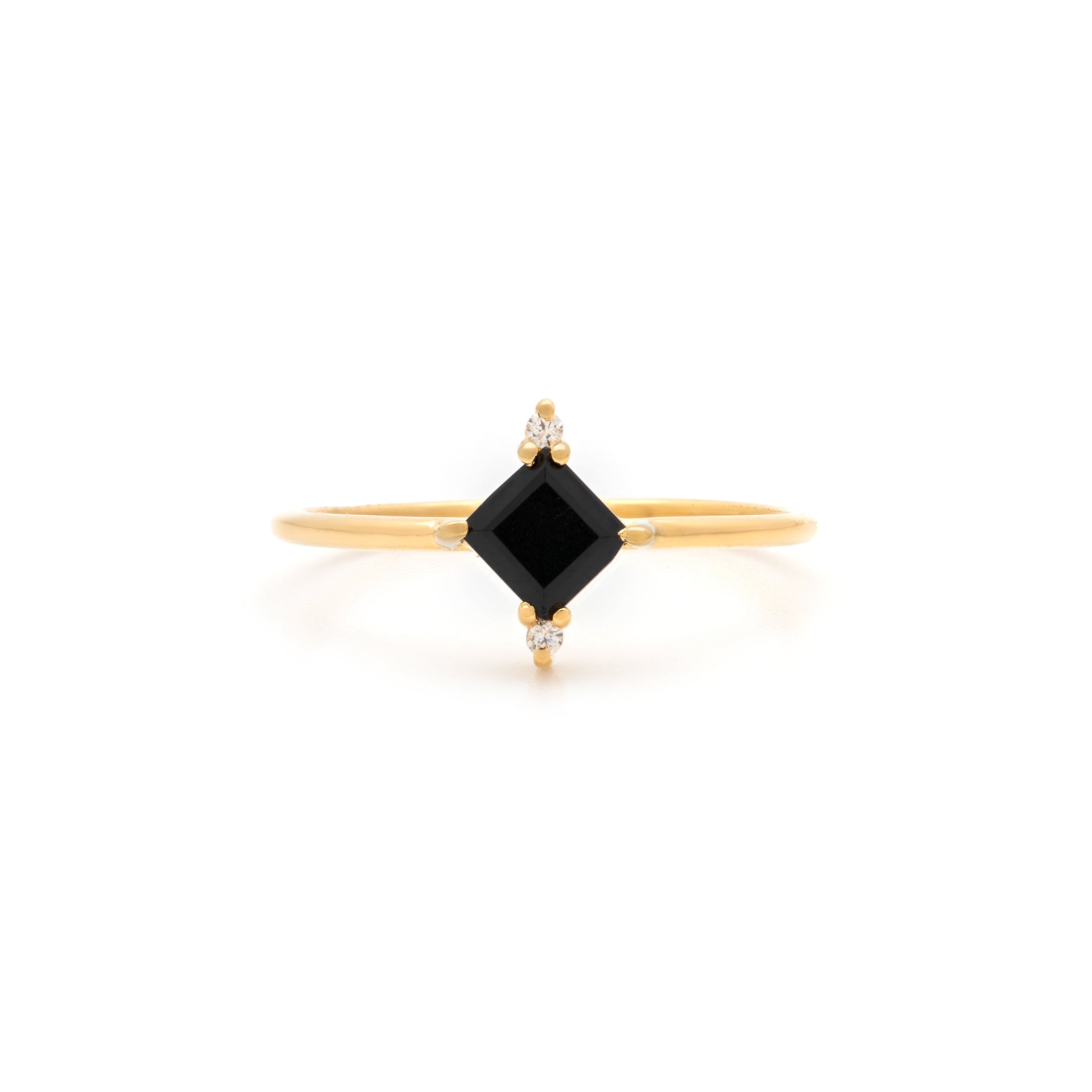 Mini Diana Ring - Black Onyx