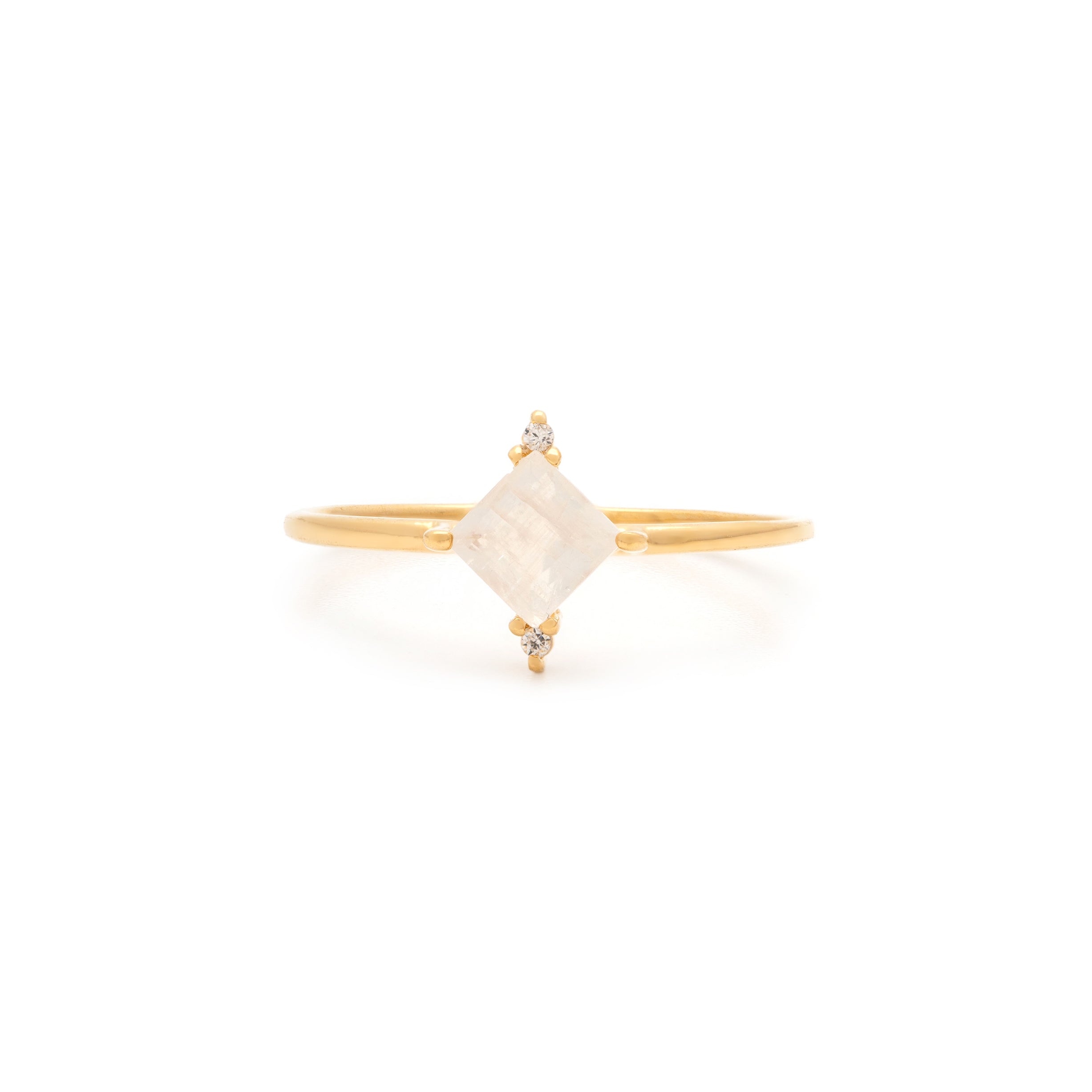 Mini Diana Ring - Moonstone