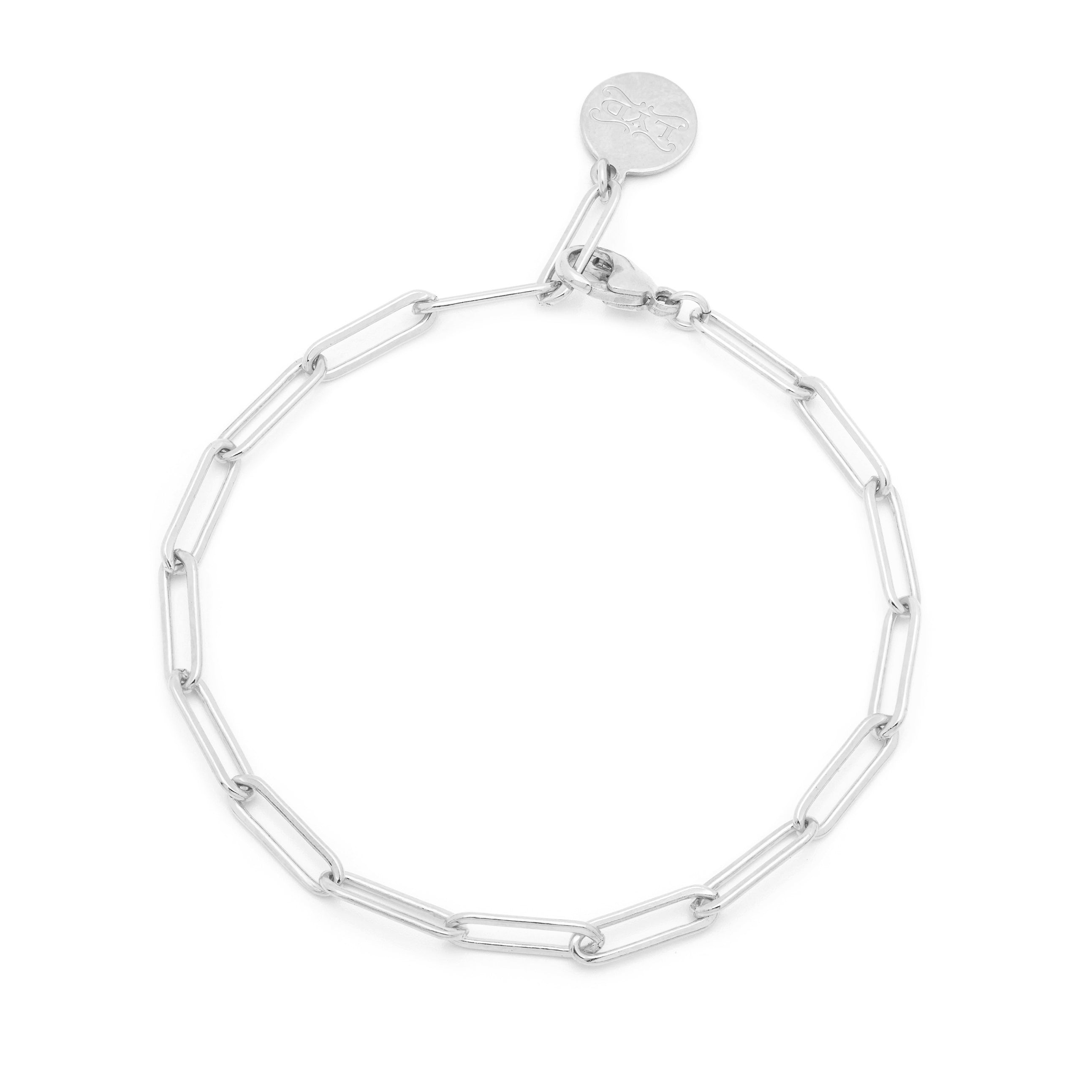 Paperclip Bracelet - Silver
