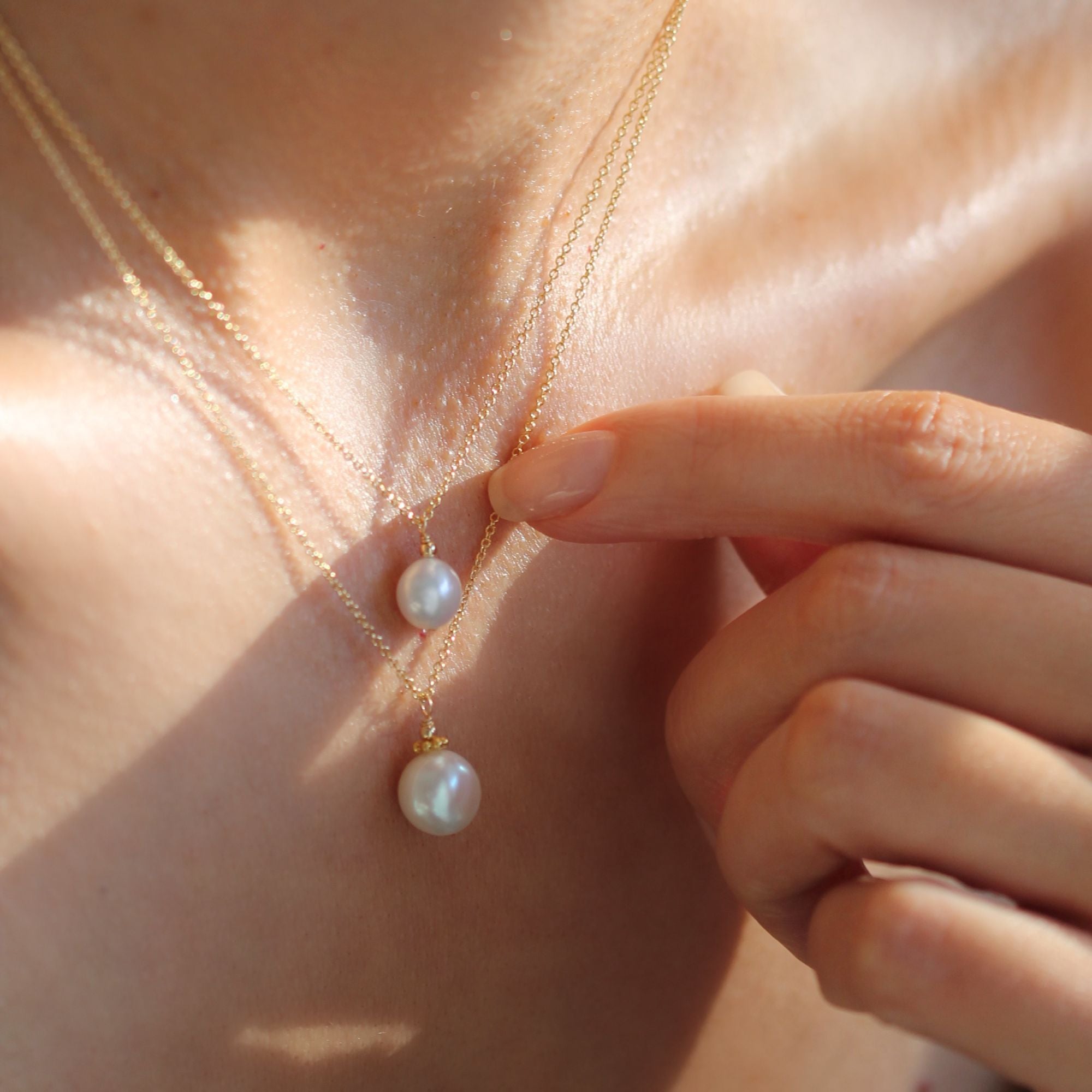 Mini Audrey Necklace - Gold