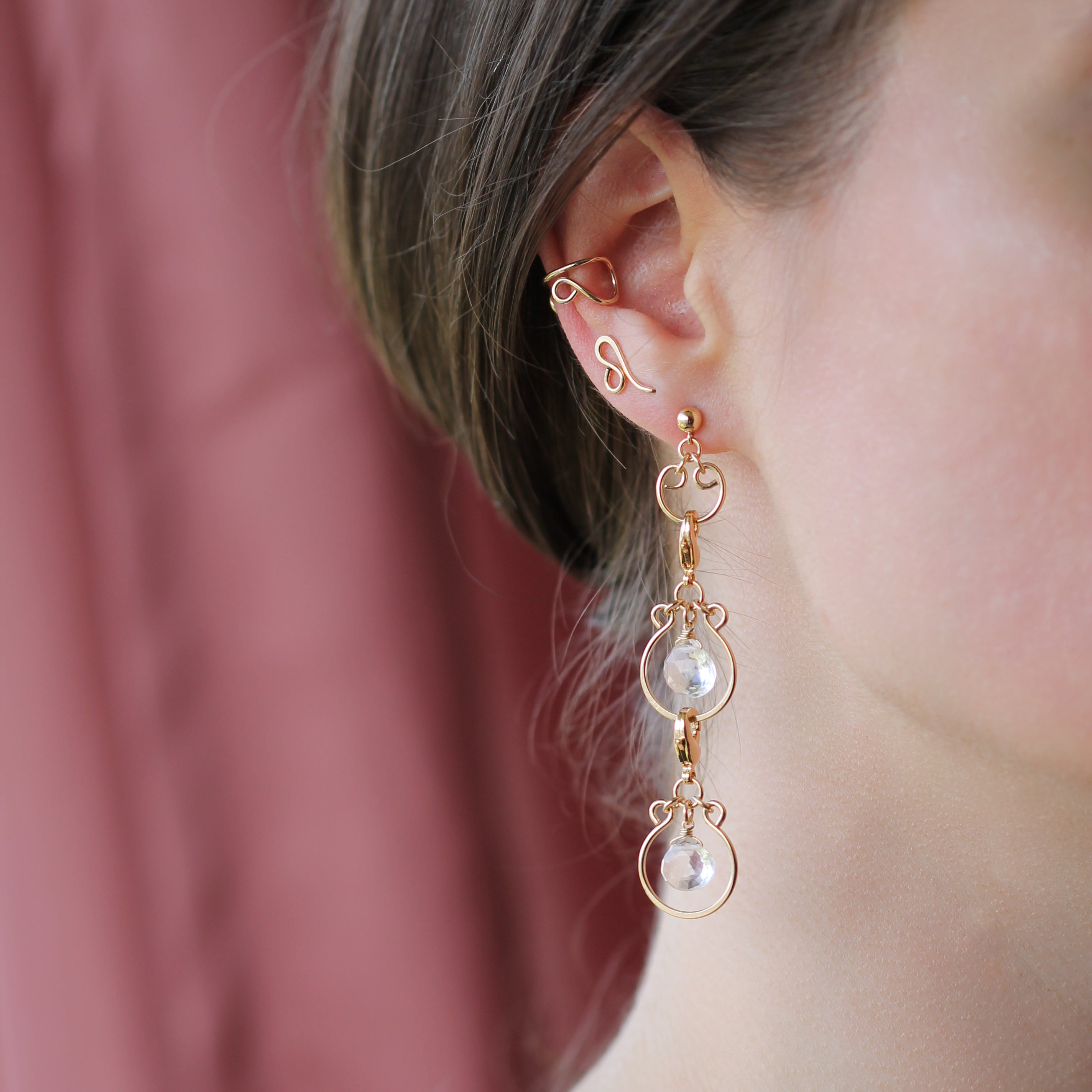 Filigree Ear Cuff - Gold