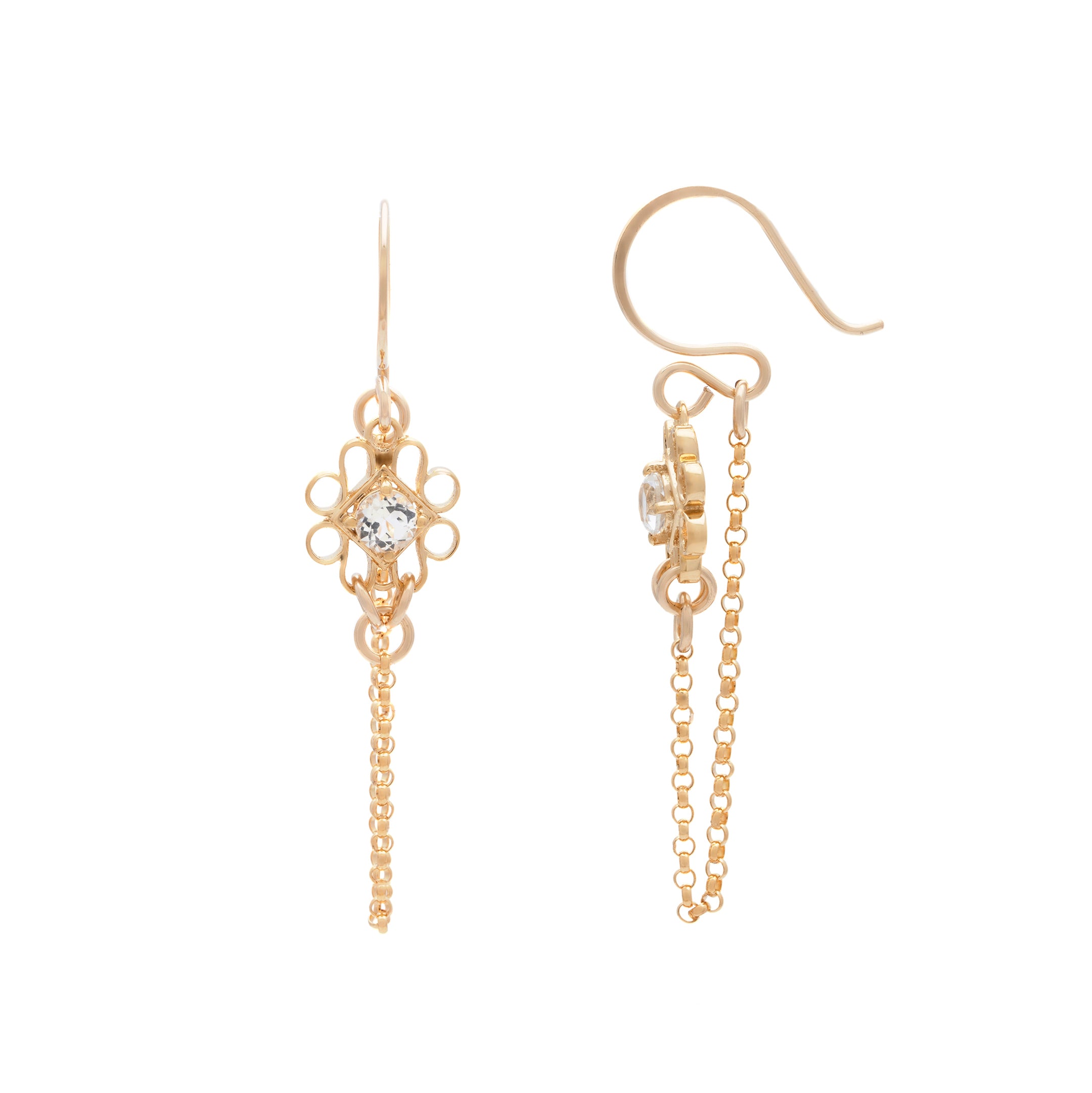 Ella Earrings - Gold