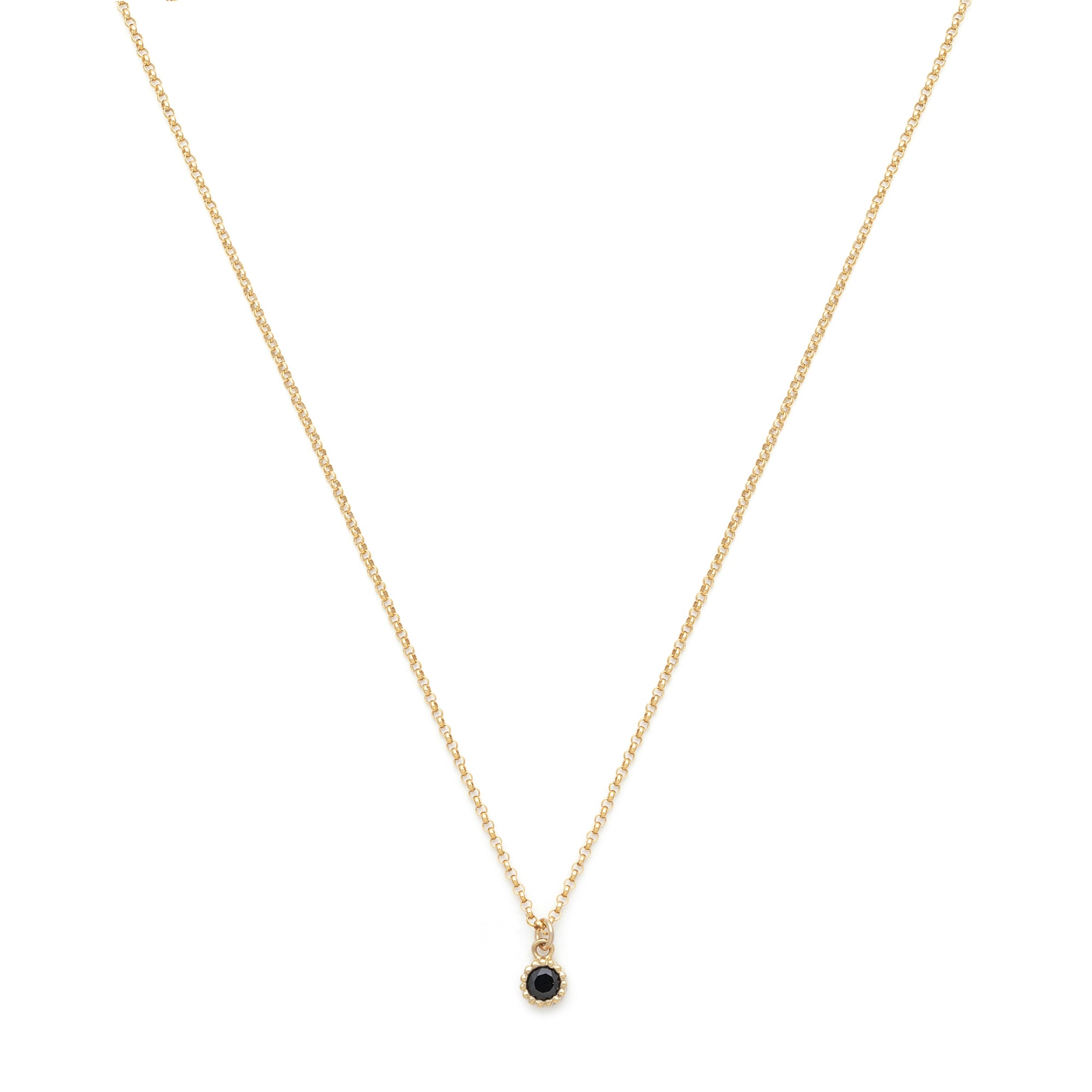 Belle Necklace - Black Onyx