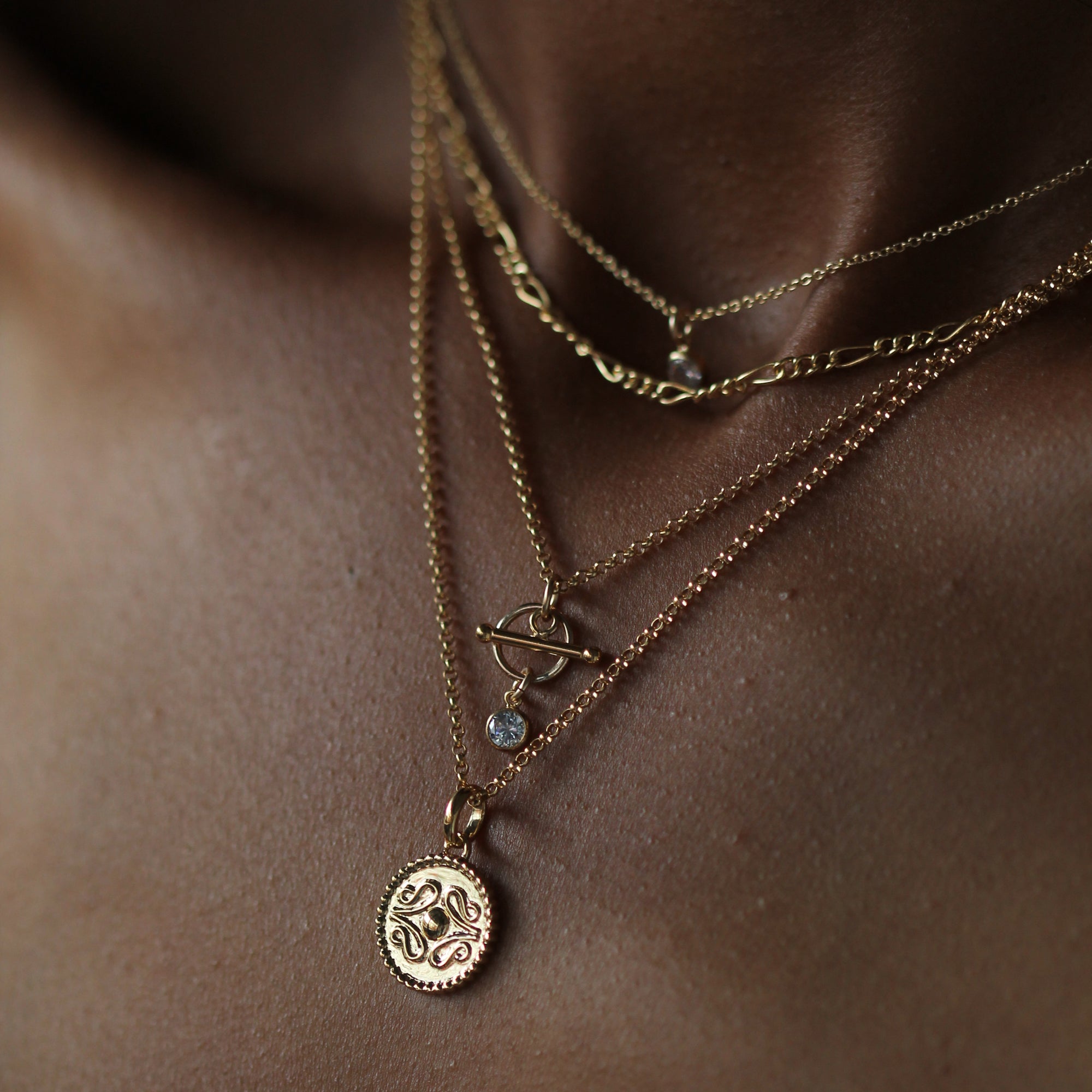 Odis Necklace - Gold