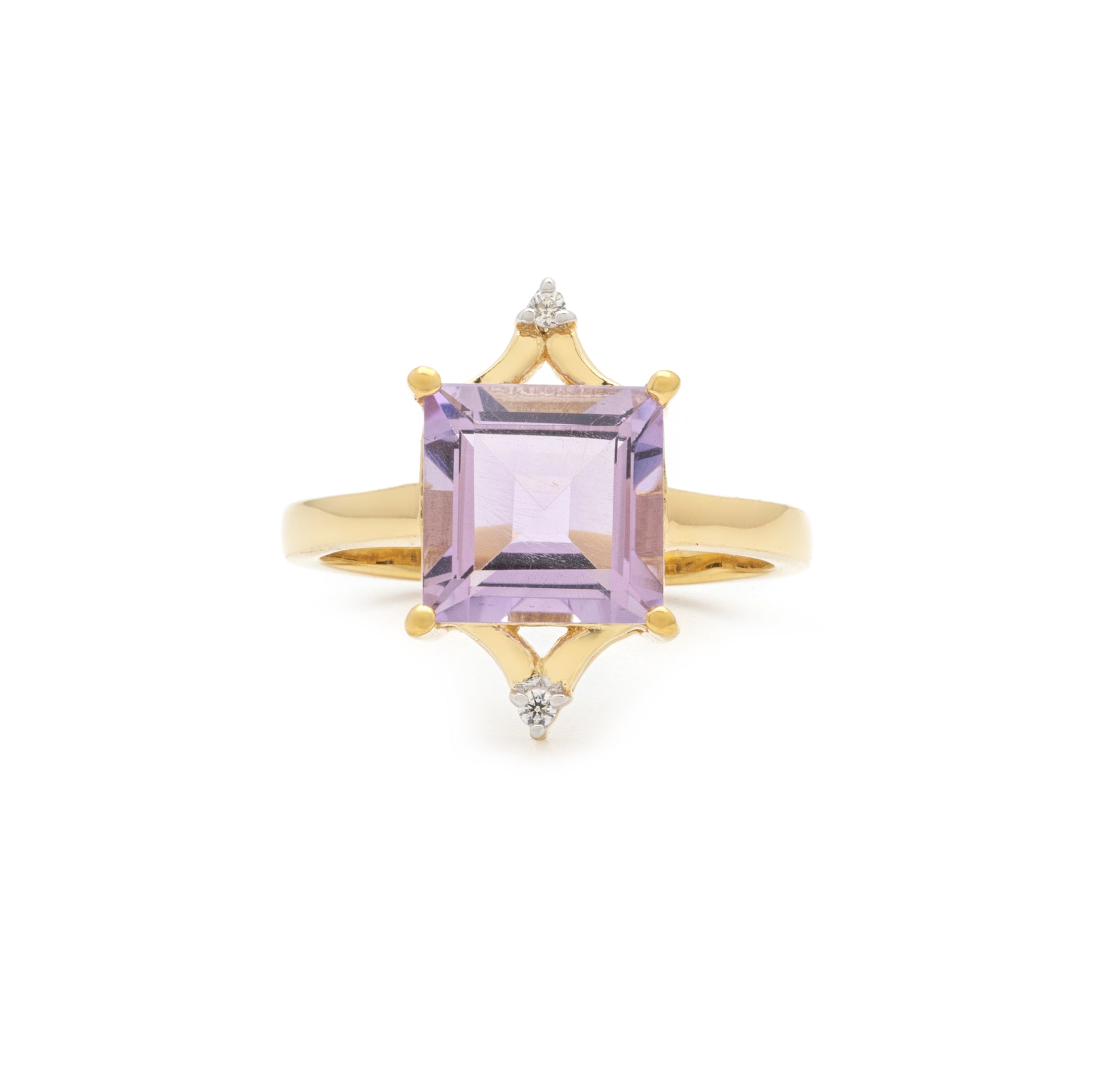 Diana Ring - Pink Amethyst