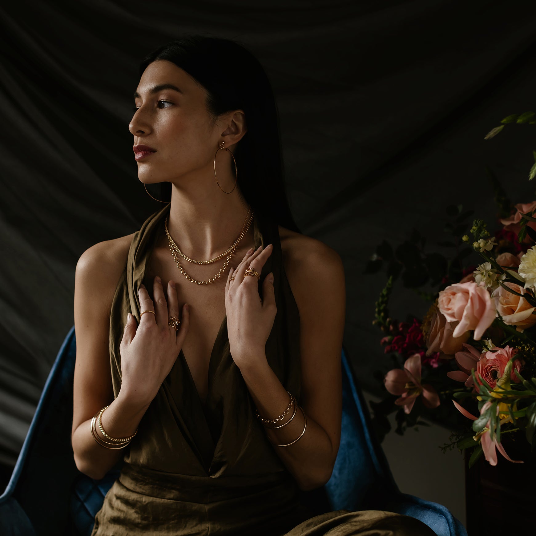 Rally Necklace - Gold