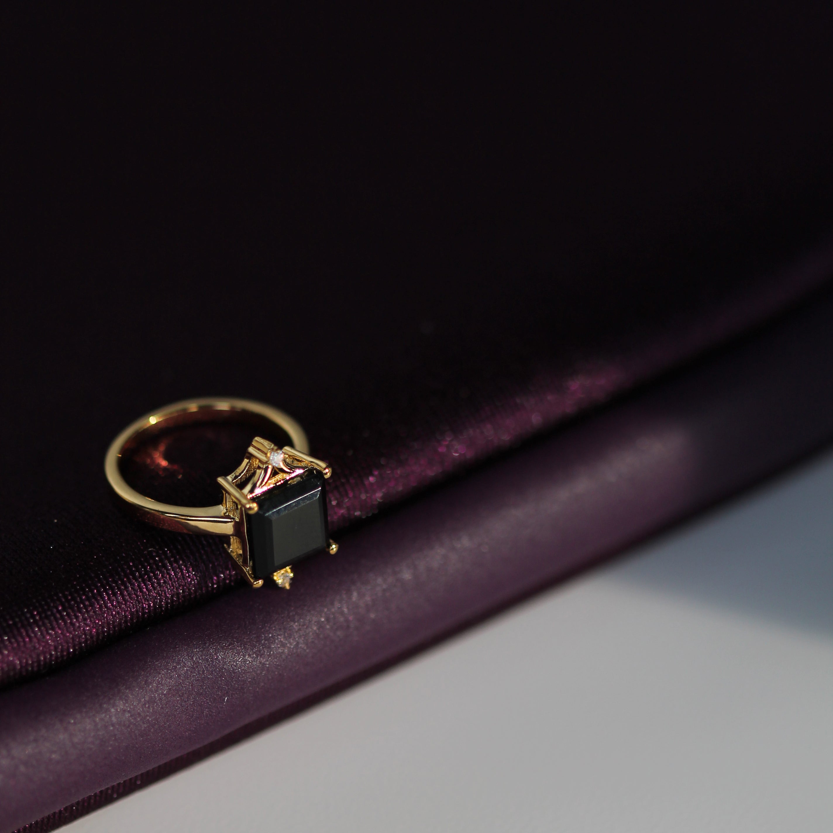 Diana Ring - Black Onyx