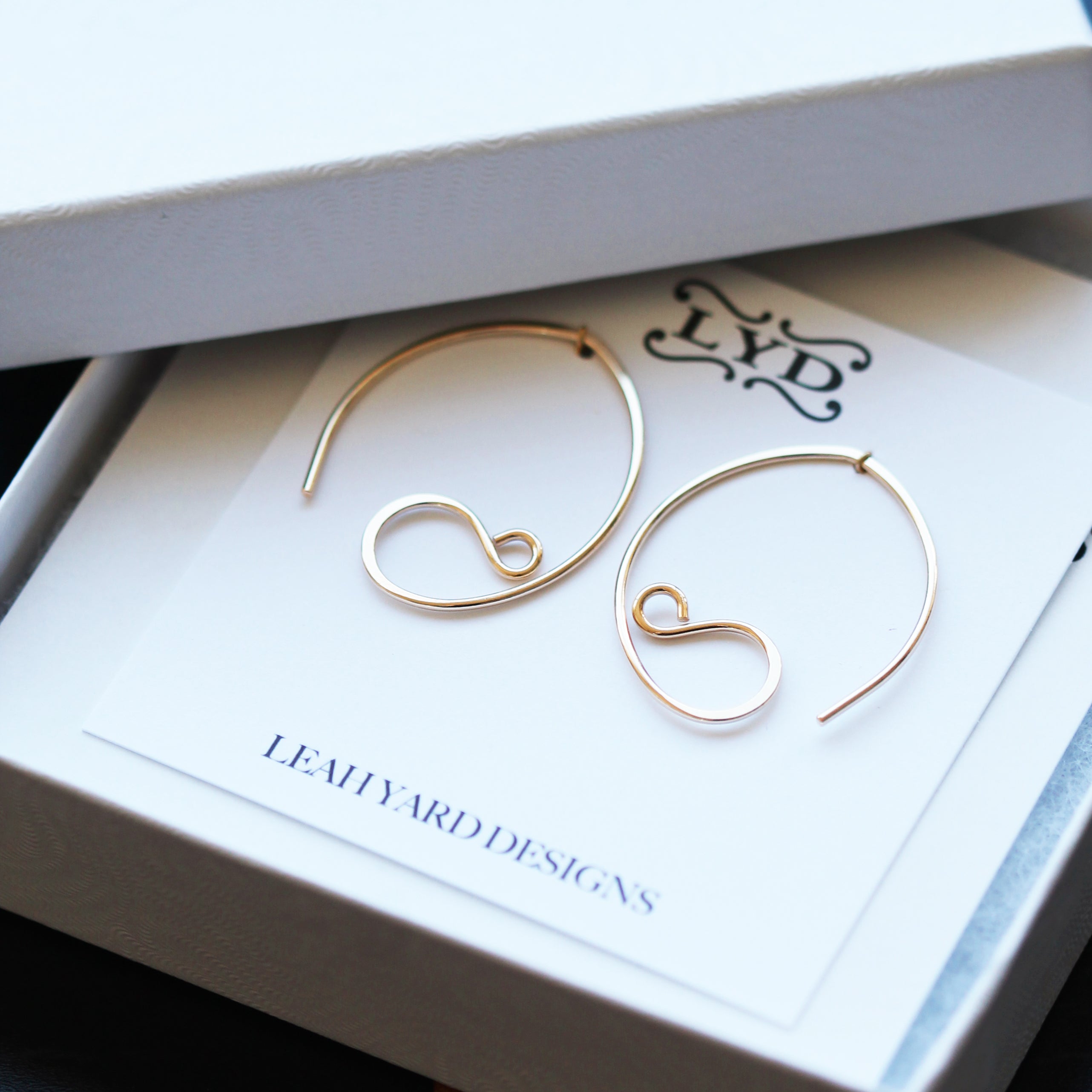 Tinsel Earrings - Silver