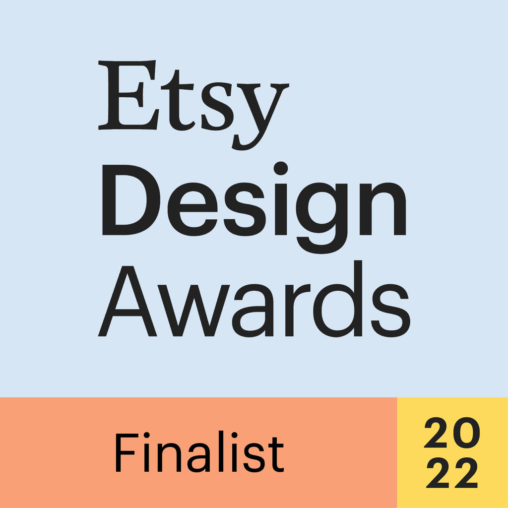 2022 Etsy Design Awards: We're a finalist!
