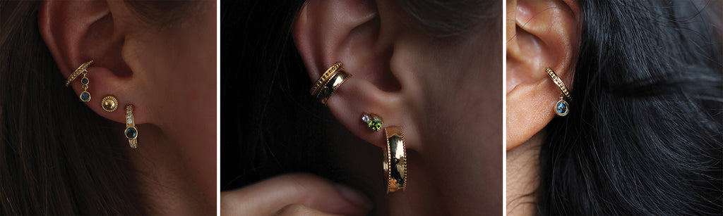 HOW-TO: Styling ear Cuffs for the Holidays