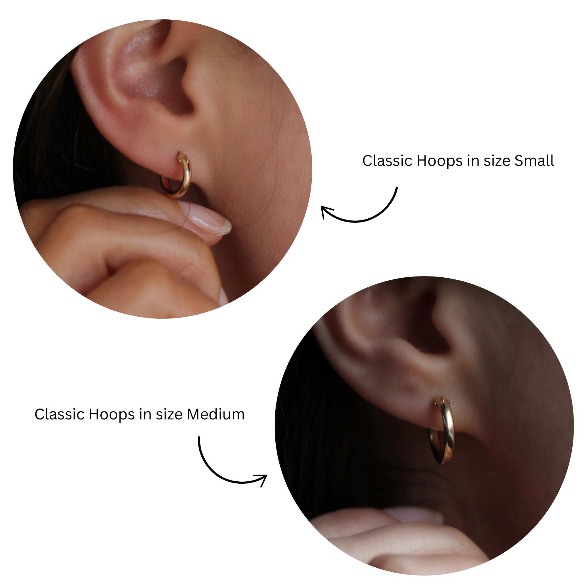 Classic Hoops - Gold