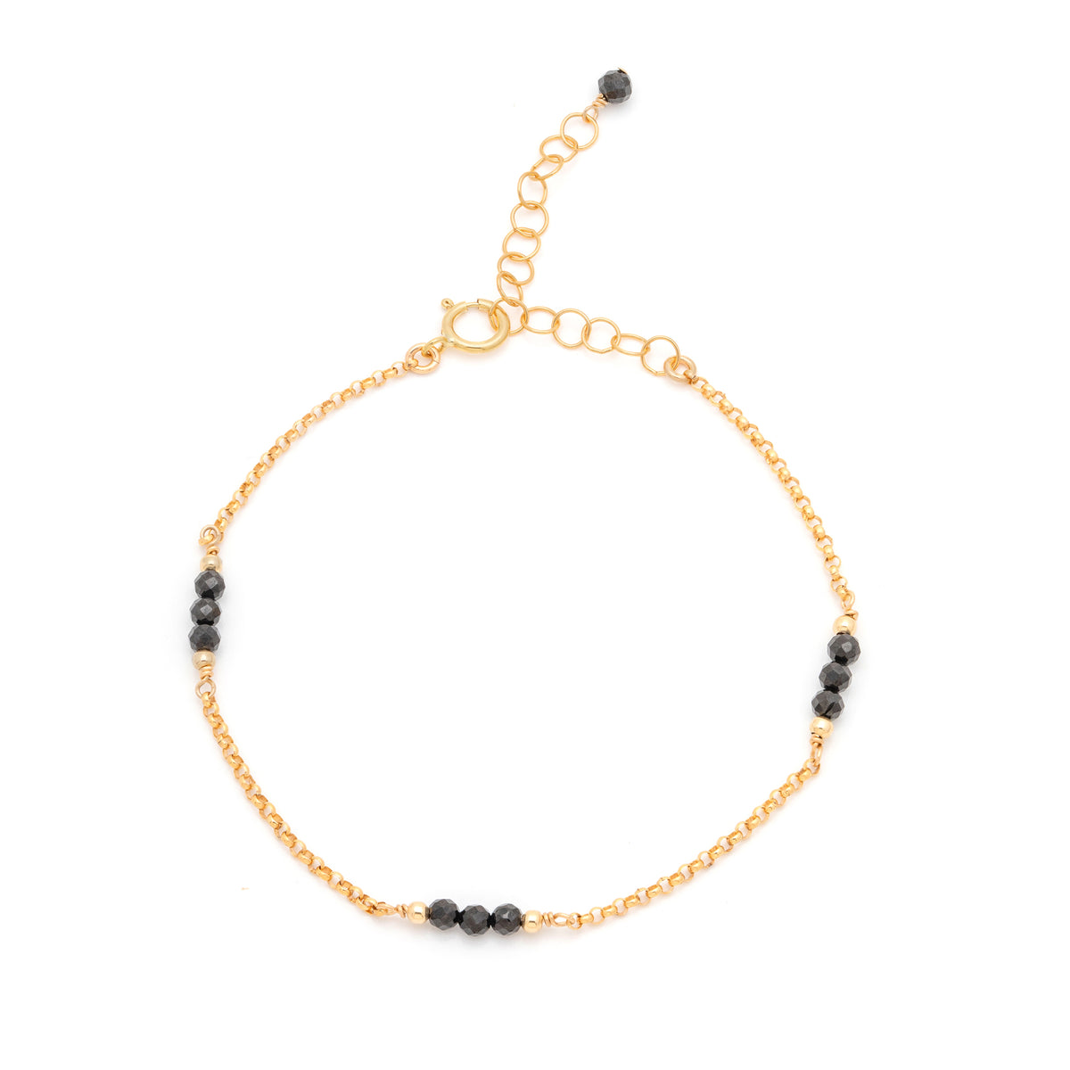 Dottie Bracelet - Black Onyx | Leah Yard Designs