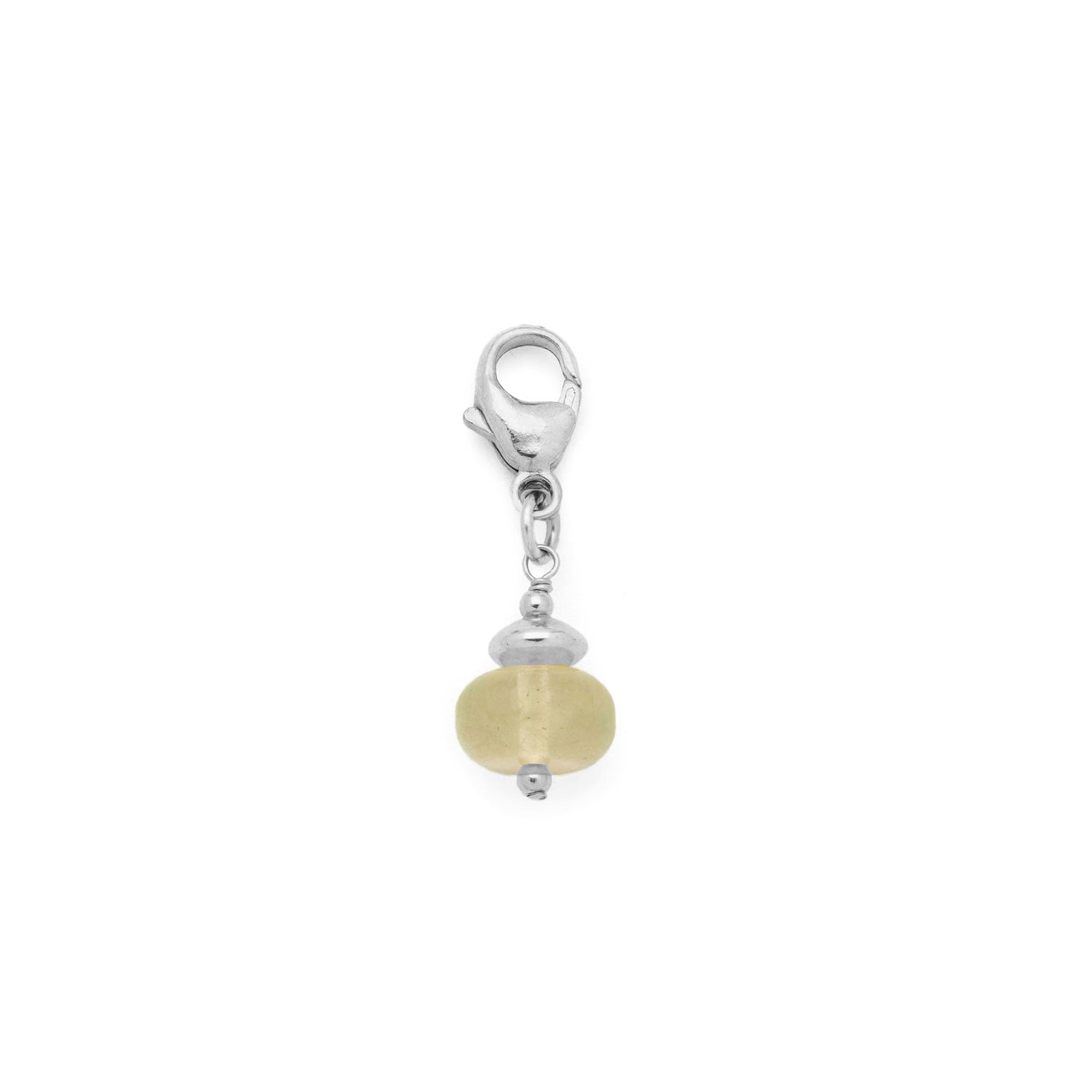 Muse Charm - Sage & Silver