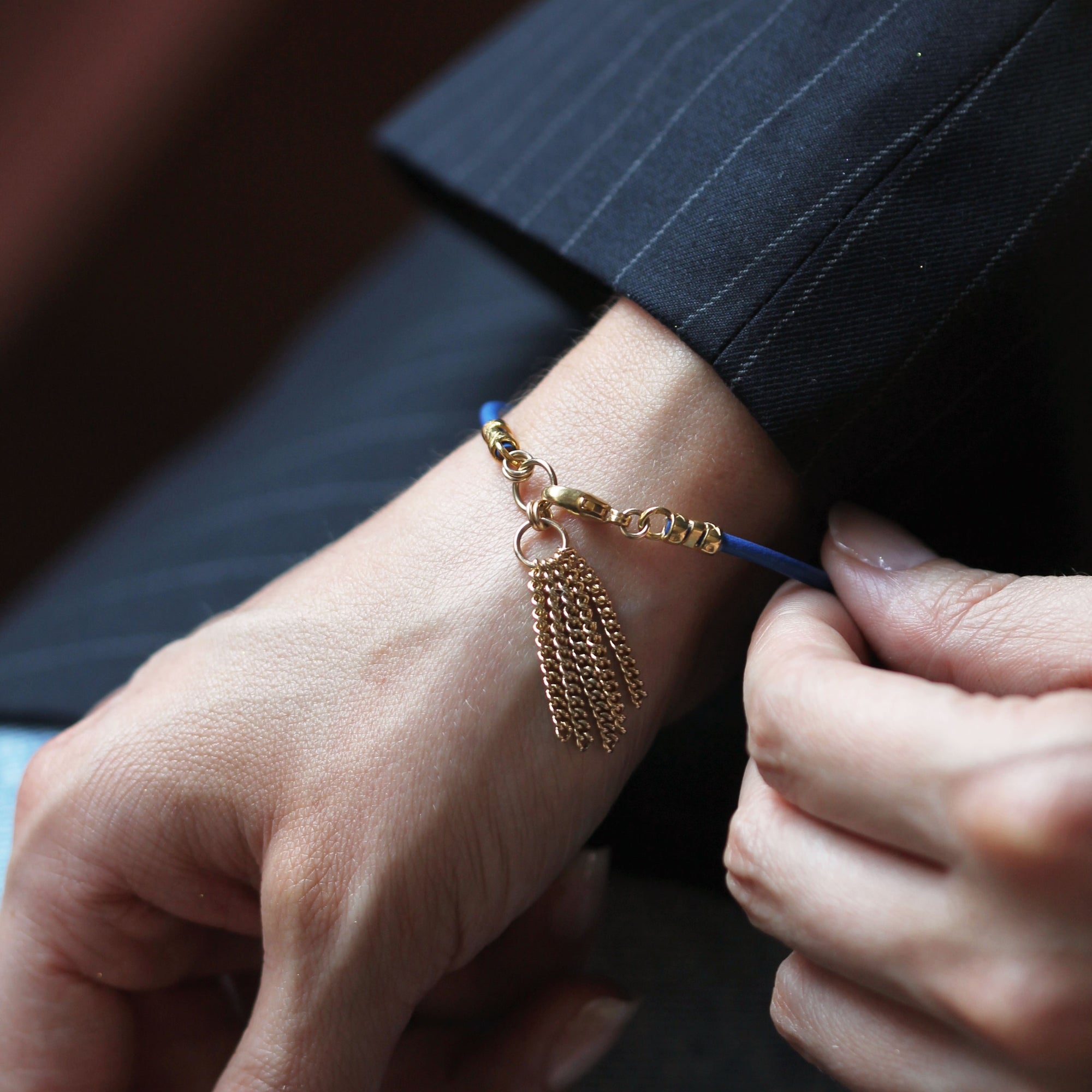 Flourish Bracelet - Coastal Blue