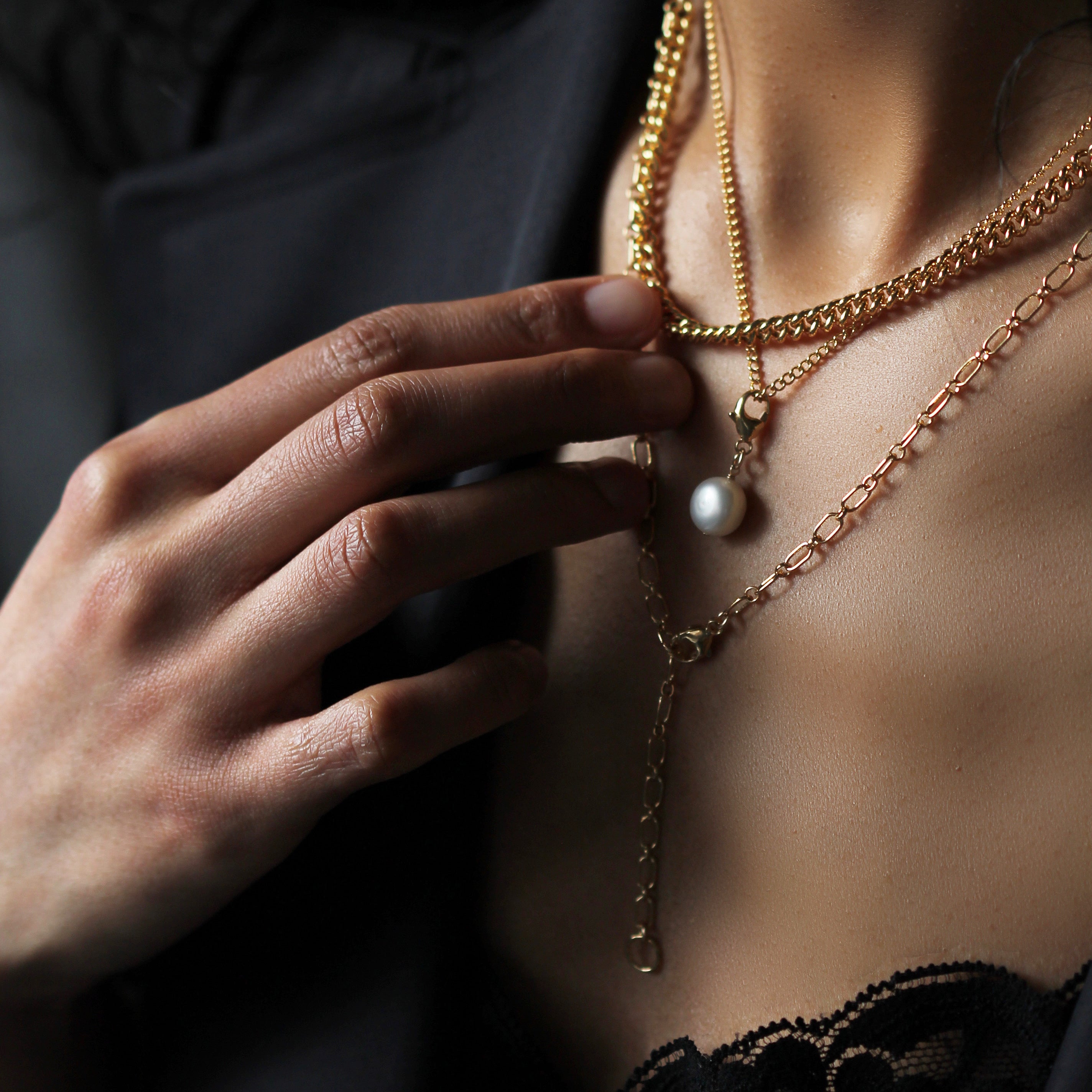 "Purity" Charm - Pearl