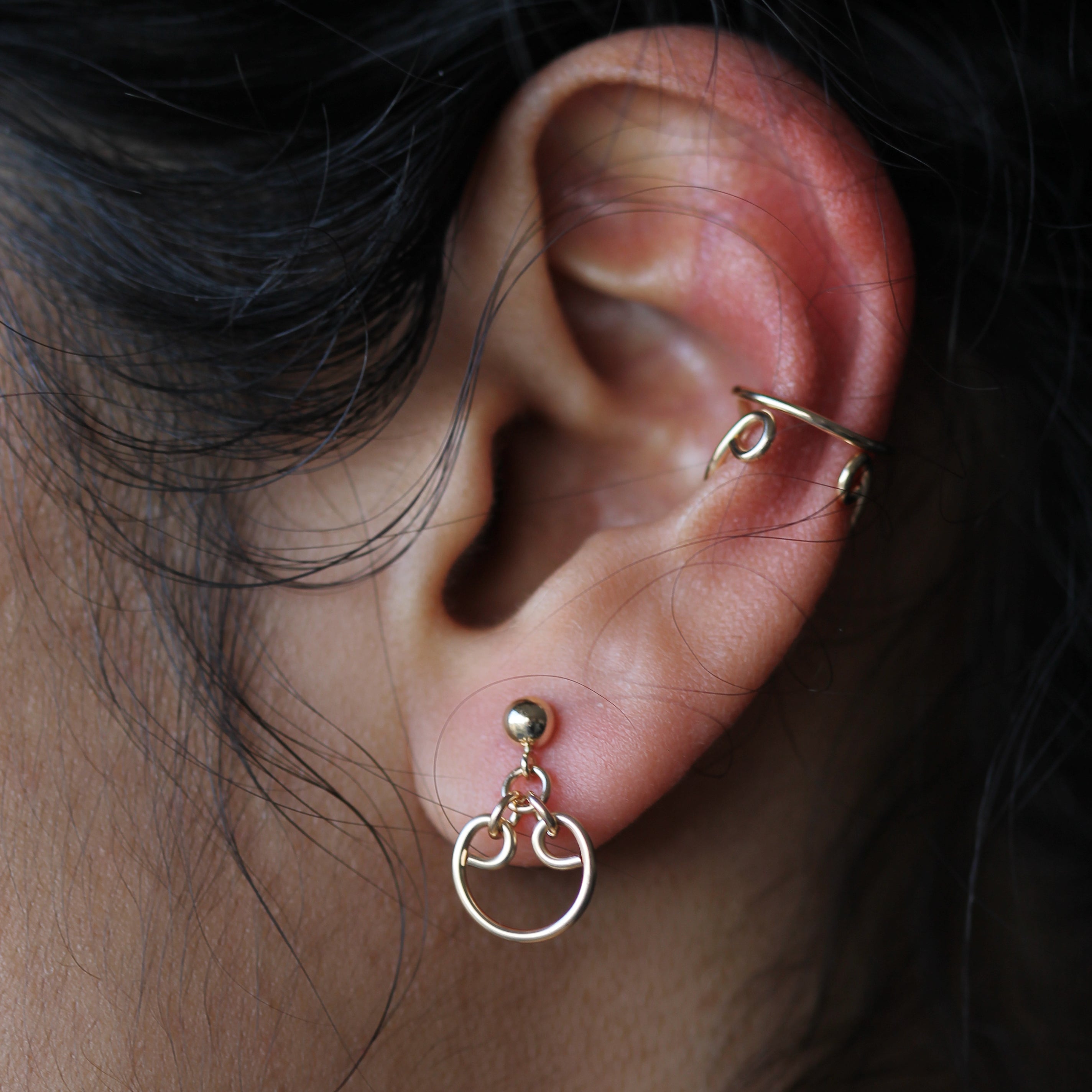 Filigree Ear Cuff - Gold