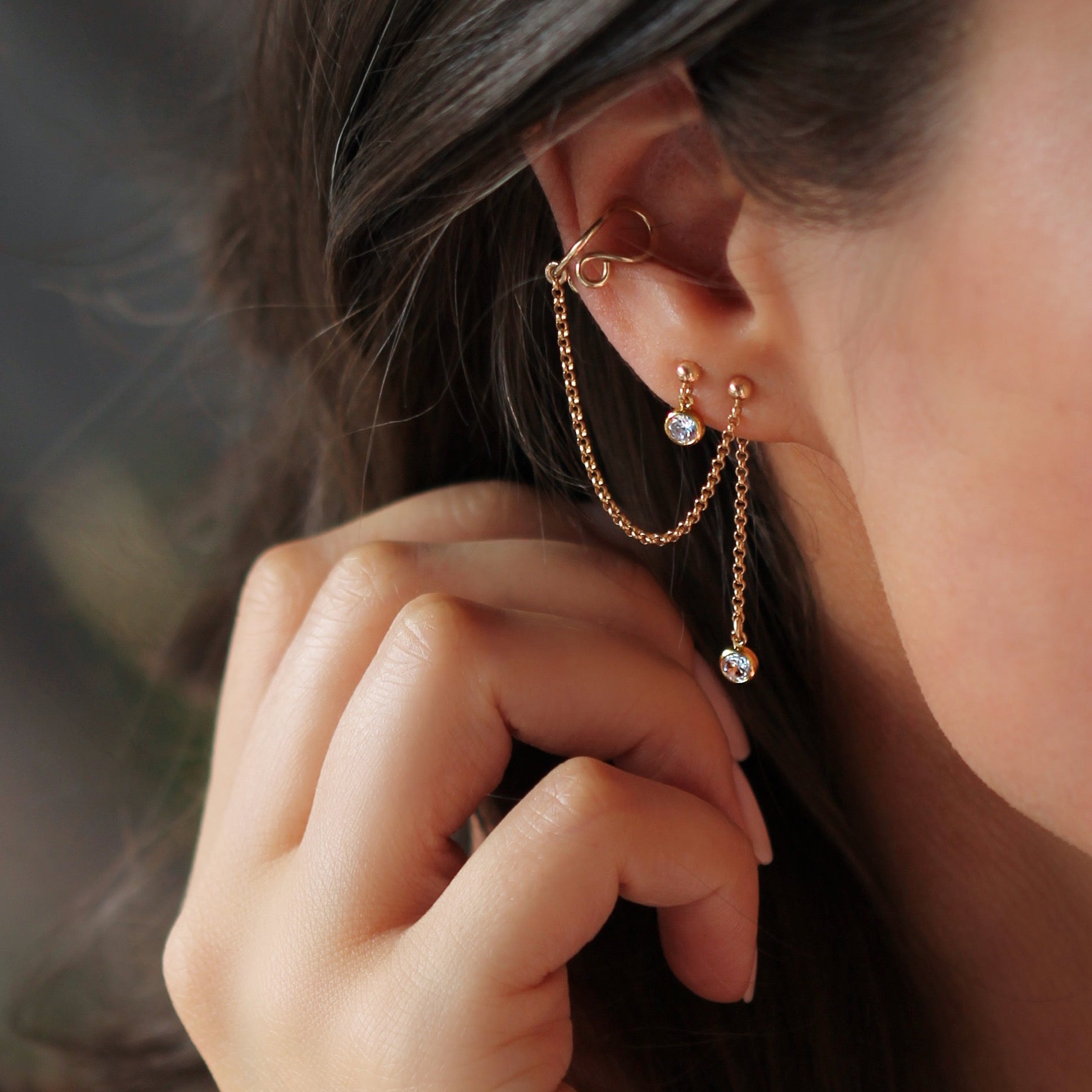 Billie Earrings - Gold