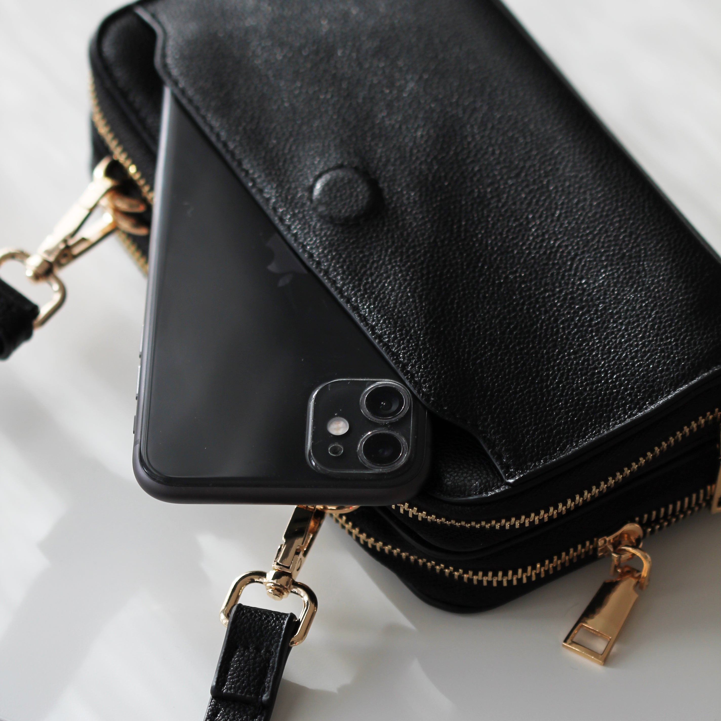 Chloë Bag - Onyx & Gold