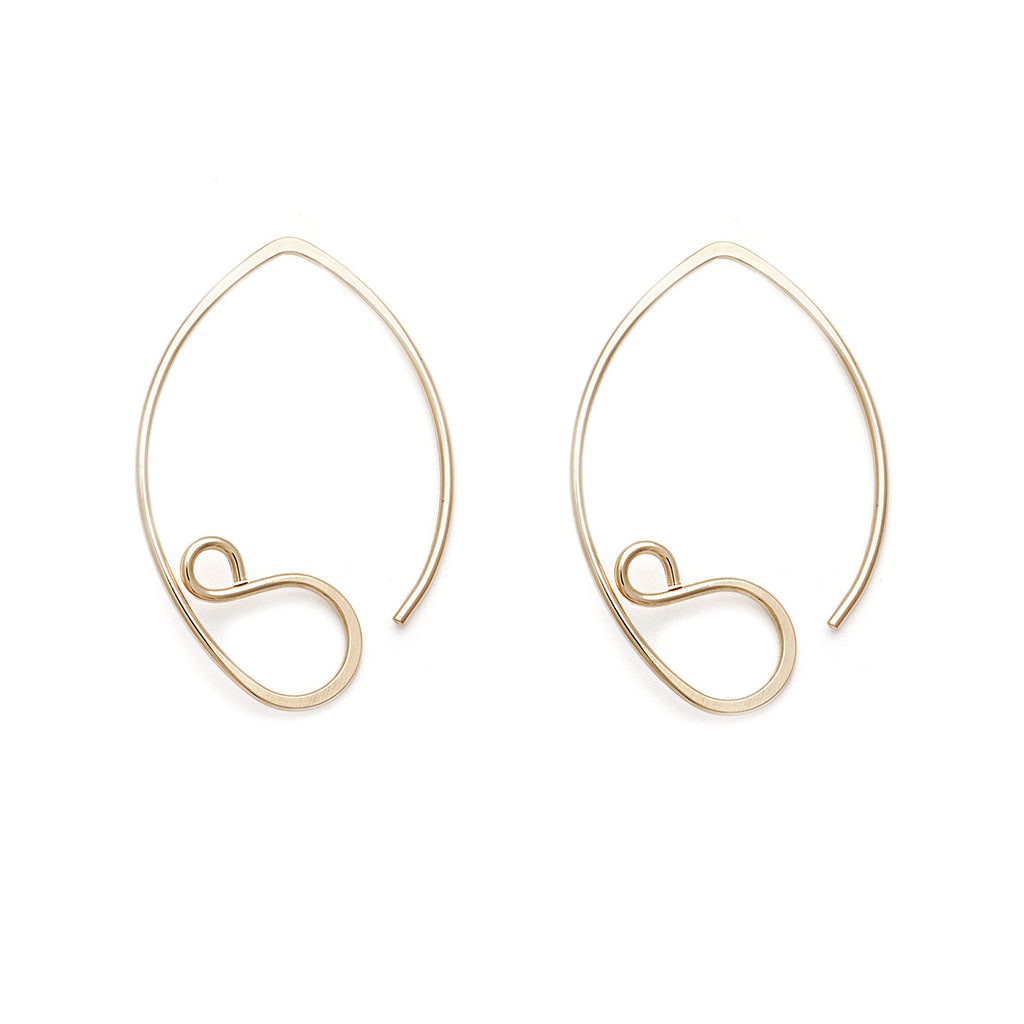 Tinsel Earrings - Gold