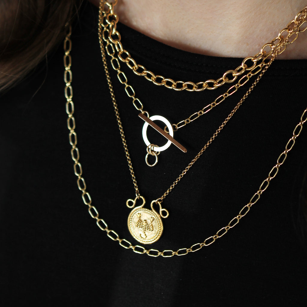 Rally Necklace - Gold
