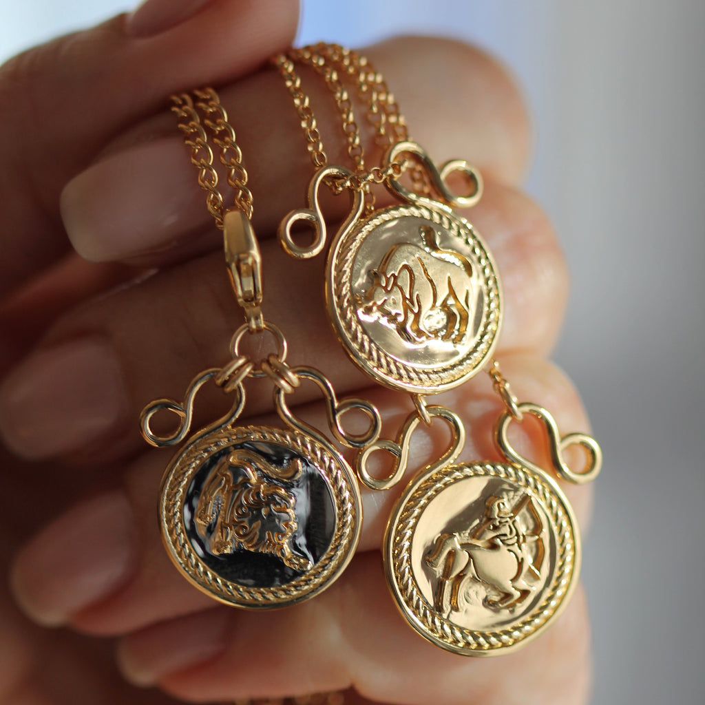Zodiac Necklace - Gold