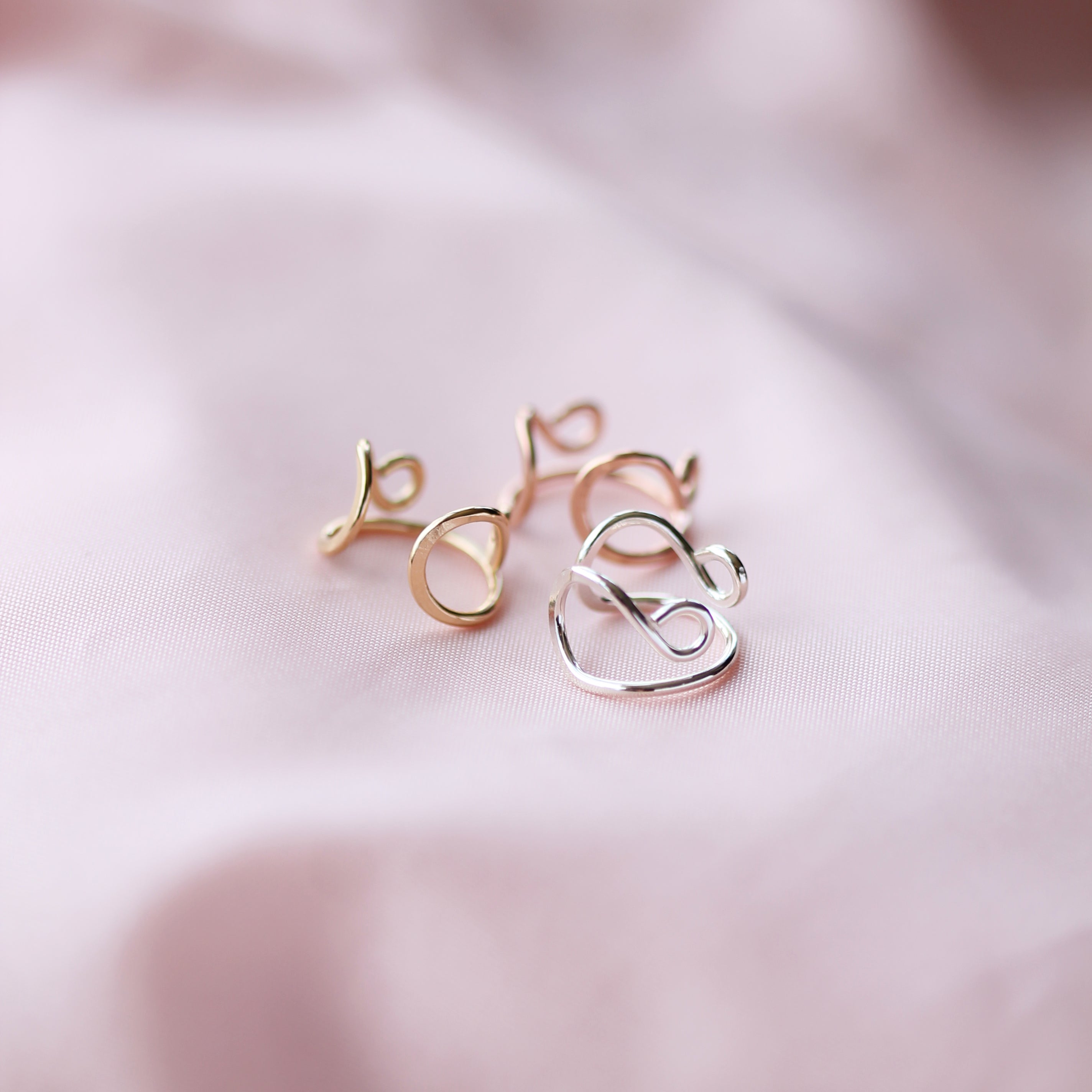 Filigree Ear Cuff - Rose Gold
