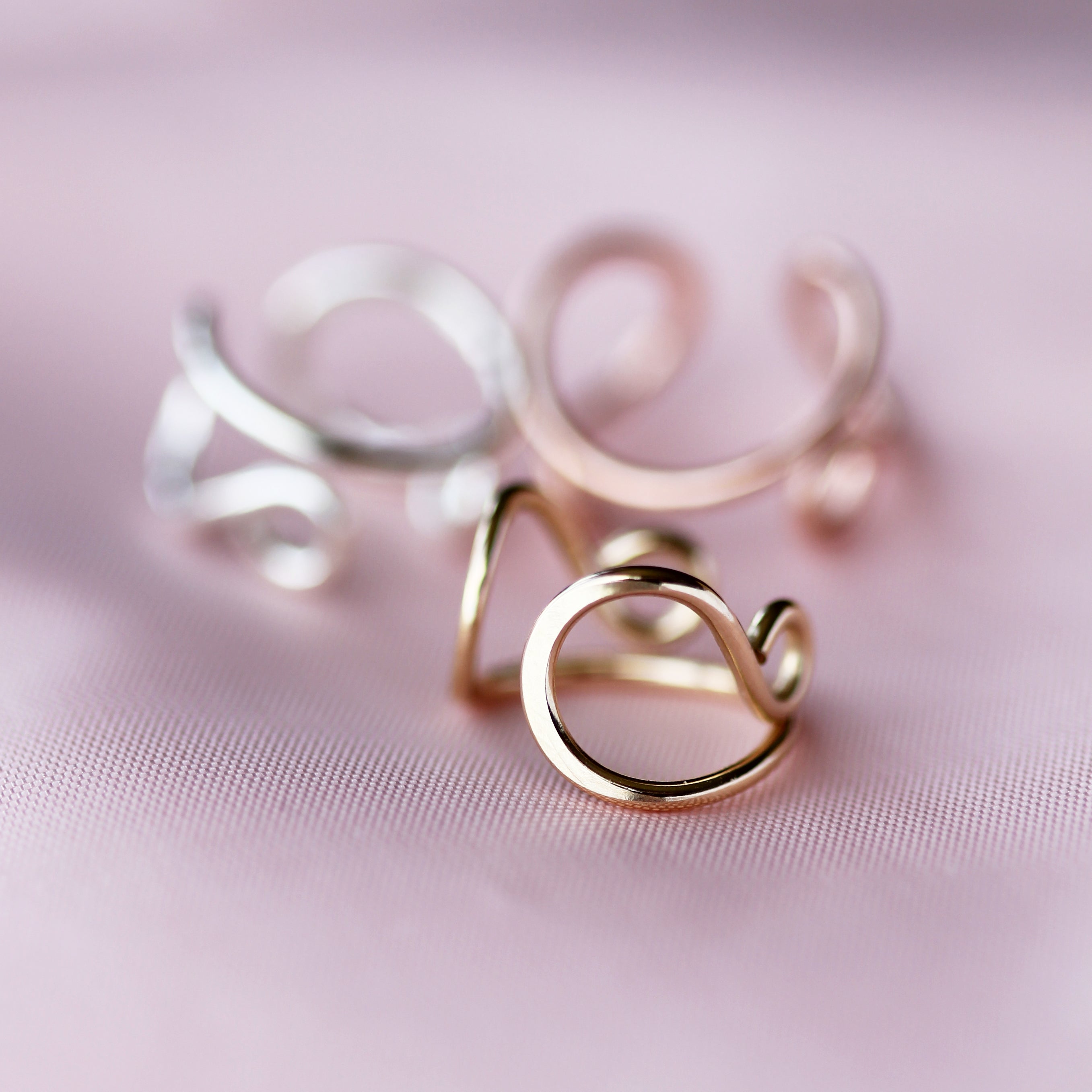 Filigree Ear Cuff - Rose Gold